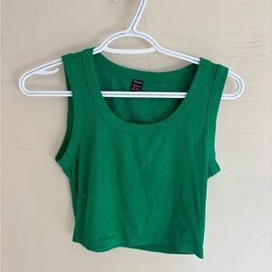 Basic Green Tank Top